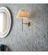 Rennes & Chatsworth Wall Lamp with Shade Bright Nickel Plate & Ivory Silk-4