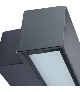 LED Outdoor Up / Down Wall Light Urban grey IP65 - 2