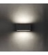 LED Outdoor Up / Down Wall Light Urban grey IP65 - 3