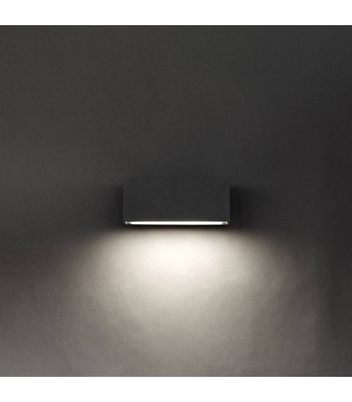 LED Light Outdoor Large Wall Washer Light Urban grey IP65 - 2