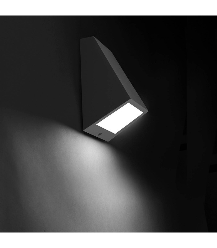 LED Outdoor Large Wall Light White IP54 - 2