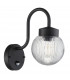Eldon Globe Wall Lamp Textured Black IP44-8