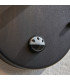 Eldon Globe Wall Lamp Textured Black IP44-9