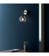 Allegra Glass Shade Wall Lamp Bright Nickel-3