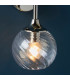 Allegra Glass Shade Wall Lamp Bright Nickel-6