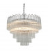 Toulouse 12 Light Multi Arm Lamp Ceiling Pendant Bright Nickel-1
