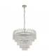Toulouse 12 Light Multi Arm Lamp Ceiling Pendant Bright Nickel-8