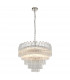 Toulouse 12 Light Multi Arm Lamp Ceiling Pendant Bright Nickel-9
