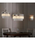 Marietta 3 Light Multi Arm Lamp Ceiling Pendant Bright Nickel-6