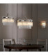 Marietta Glass Shade Wall Lamp Bright Nickel-7