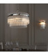 Marietta Glass Shade Wall Lamp Bright Nickel-8
