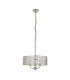 Clifton 3 Light Multi Arm Lamp Ceiling Pendant Bright Nickel-10