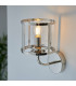 Hopton Glass Shade Wall Lamp Bright Nickel-5
