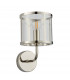 Hopton Glass Shade Wall Lamp Bright Nickel-7