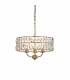 Clifton 3 Light Multi Arm Lamp Ceiling Pendant Antique Brass-1