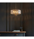 Clifton 3 Light Multi Arm Lamp Ceiling Pendant Antique Brass-3