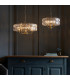 Clifton 3 Light Multi Arm Lamp Ceiling Pendant Antique Brass-7