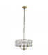 Clifton 3 Light Multi Arm Lamp Ceiling Pendant Antique Brass-8