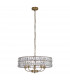 Clifton 5 Light Multi Arm Lamp Ceiling Pendant Antique Brass-10