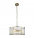 Ridgeton 3 Light Decorative Ceiling Pendant Antique Brass-9