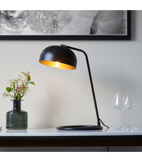 Brair New Task Table Lamp Matt Black-2
