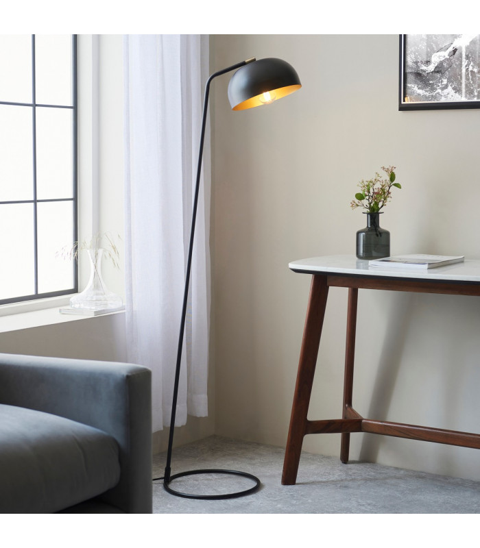 Brair New Task Floor Lamp Matt Black-2