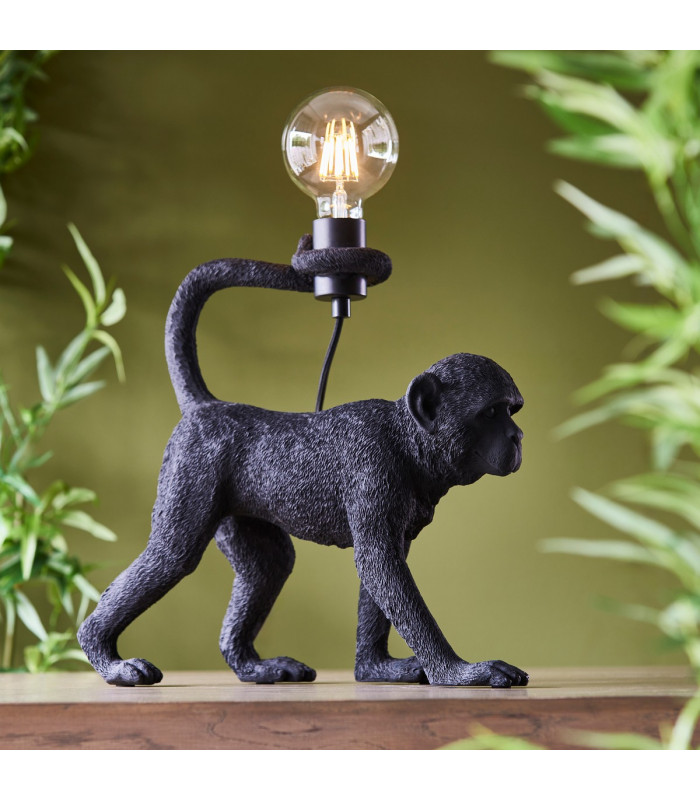 Capuchin Table Lamp Matt Black-2