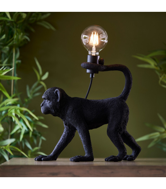 Capuchin Table Lamp Matt Black-3
