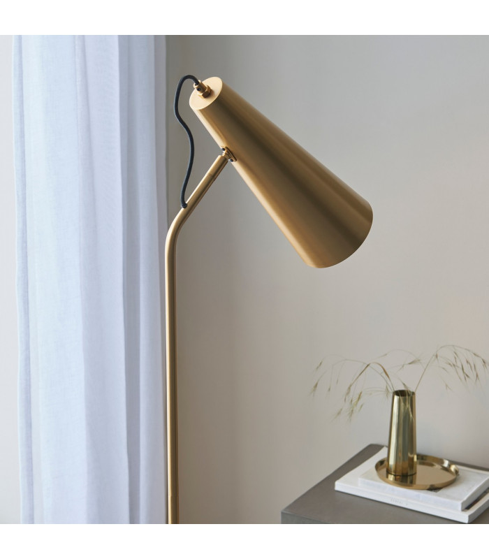 Karna New Task Floor Lamp Warm Antique Brass-3