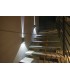 LED 2 Light Outdoor Wall Light Grey IP44 - 2