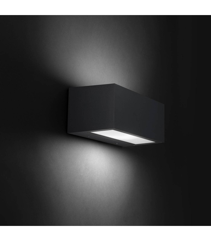 1 Light Outdoor Wall Light Urban grey IP44 - 4