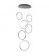 Integrated LED Ceiling Pendant Light Chrome - 2