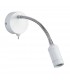 LED 1 Light Indoor Adjustable Wall Reading Light White - 2