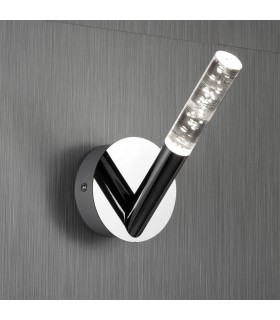 LED Bathroom Wall Light Chrome Bubble Effect IP44 - 2