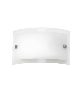 1 Light Indoor Wall Light Clear with Frosted Glass, E14 - 1
