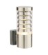 1 Light Outdoor Wall Light Stainless Steel, Polycarbonate IP44, E27 - 1