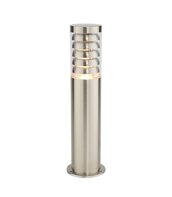 Outdoor Bollard Light Stainless Steel, Polycarbonate IP44, E27 - 1