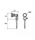 1 Light Outdoor Spotlight Black IP65 - 2