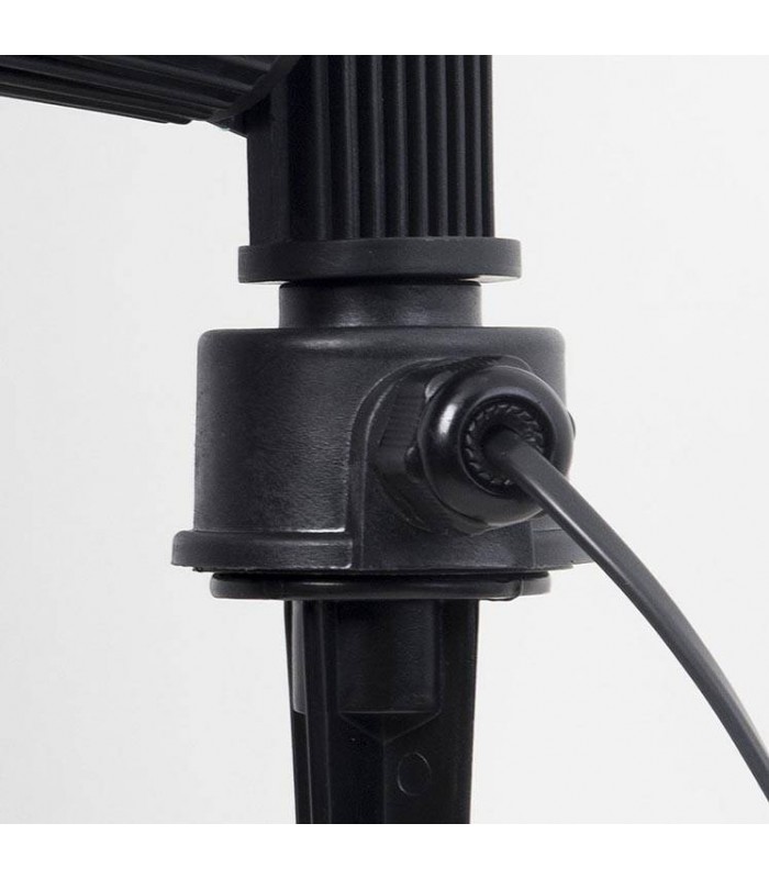 1 Light Outdoor Spotlight Black IP65 - 5