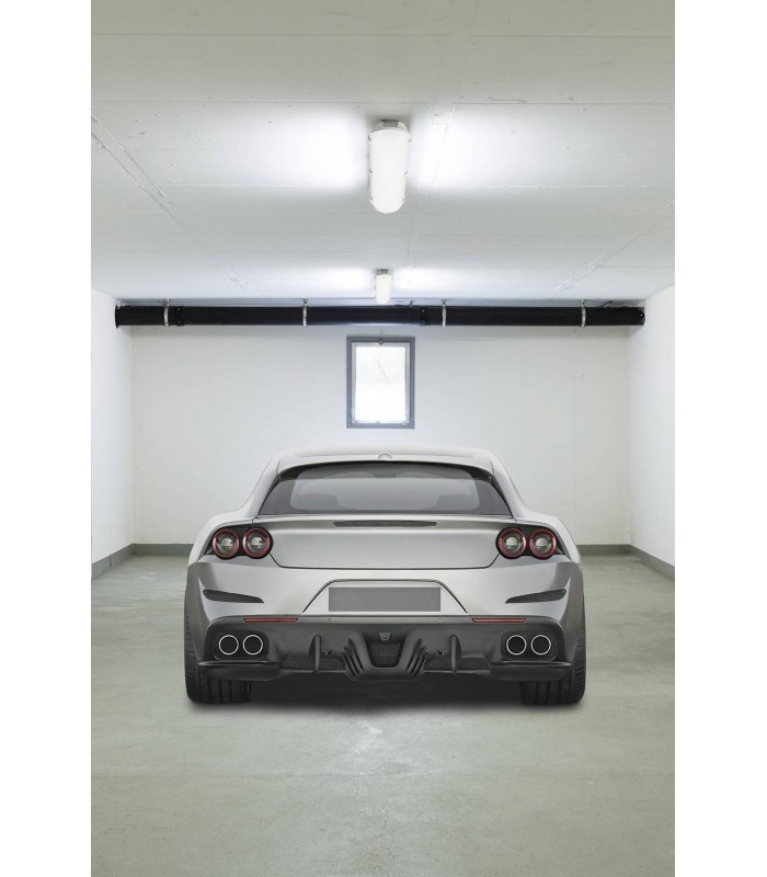 LED Outdoor Surface Mounted Lighting Grey IP65 - 3
