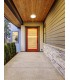 2 Light Outdoor Surface Mounted Lighting White IP65 - 2