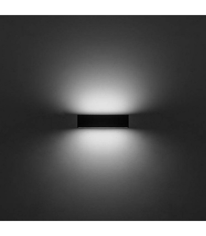 Light Outdoor Wall Light Black IP54 - 3