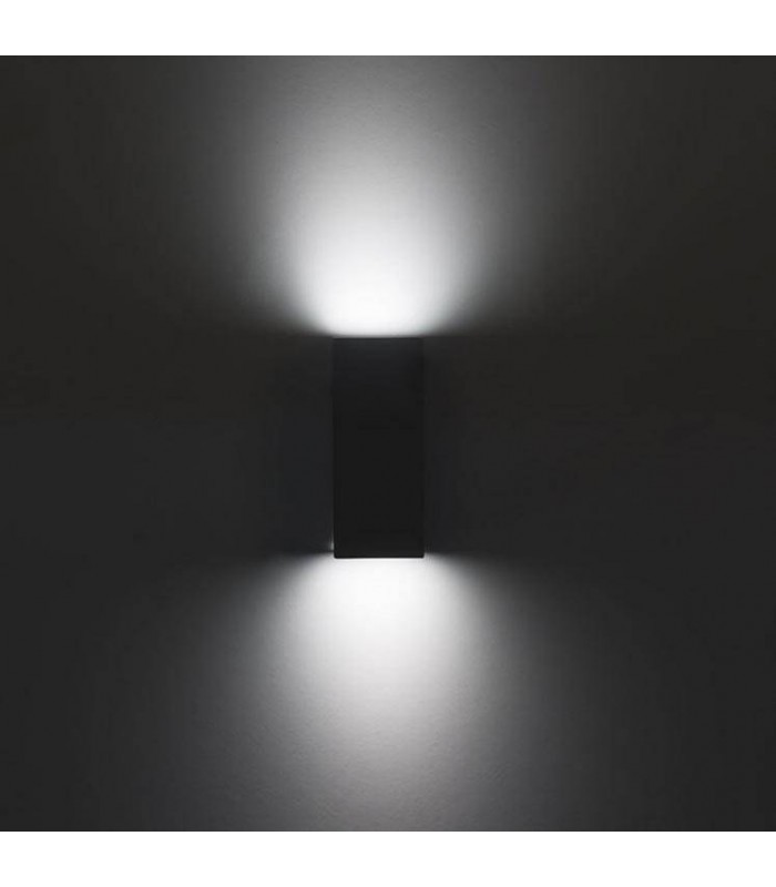 2 Light Outdoor Wall Light Grey IP44 - 4
