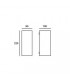 2 Light Outdoor Wall Light Black IP44 - 2