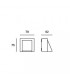 LED Outdoor Up Down Wall Light Grey IP54 - 2