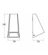 1 Light Outdoor Wall Light Black IP44 - 2