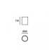 LED Outdoor Surface Mounted Wall Light Grey IP54 - 2