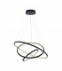 Aaron Modern RGBW LED 78W LED Pendant Ceiling Light Anthracite 3000-6000K Remote control-1