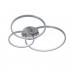Aaron Modern RGBW LED 36.5W LED Semi Flush Light Nickel Matt 3000-6000K Remote control-1