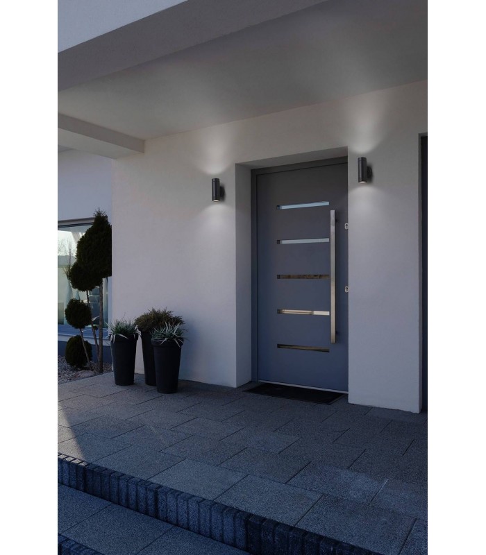LED Outdoor Wall Light Black IP54 - 3